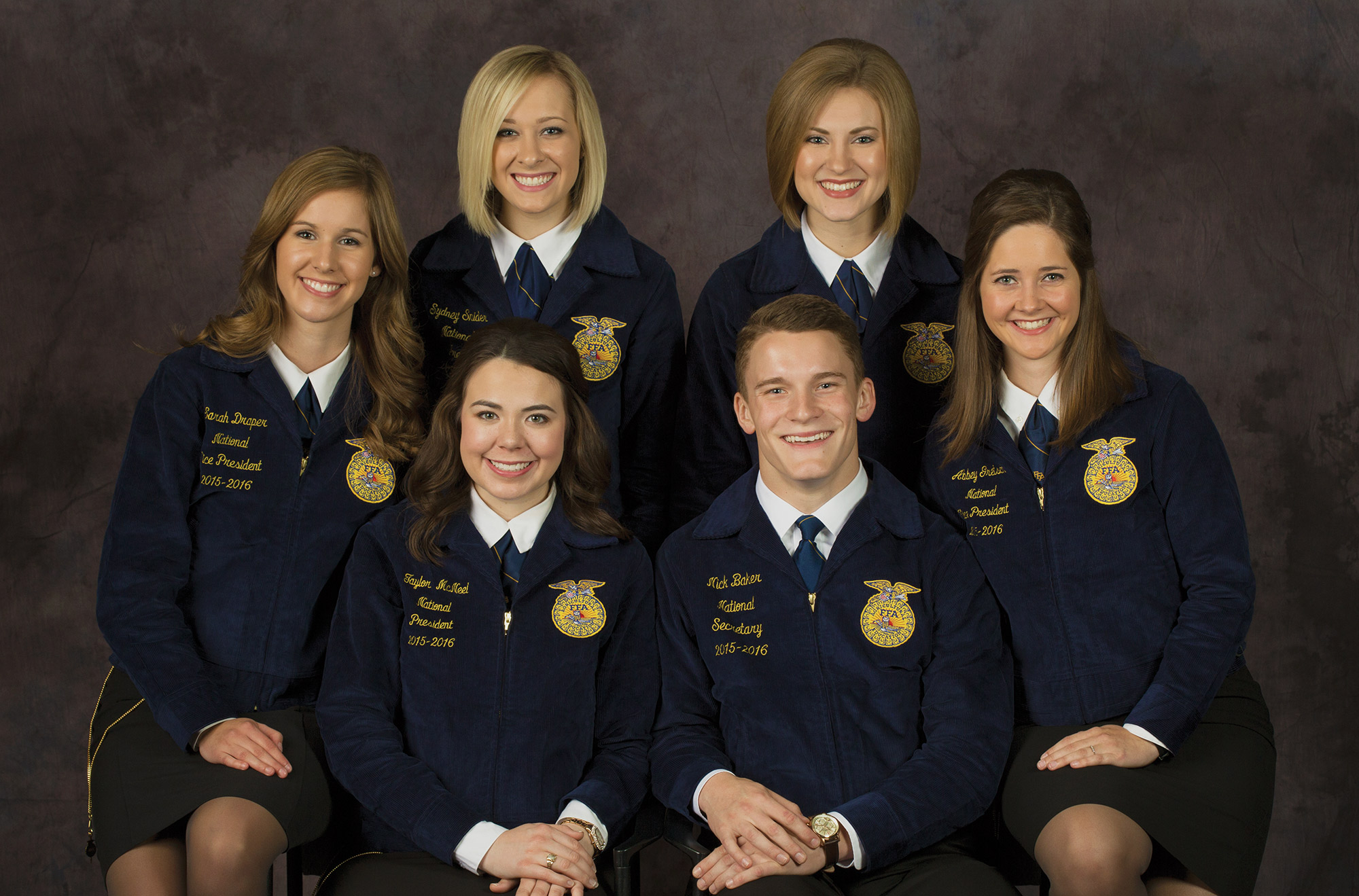 National FFA officers  Ag connects us all AGDAILY
