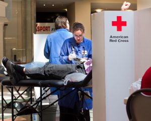 red cross blood